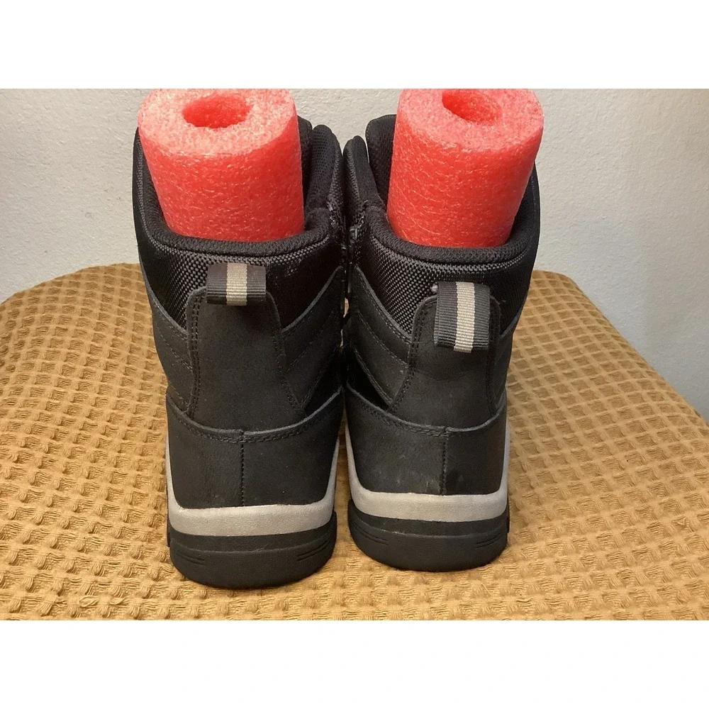 All in Motion Waterproof Winter Boots Black Men's Size 8 Thermolite Lace Zipper